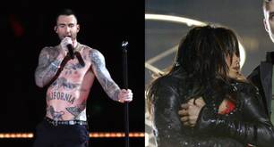 Adam Levine sin camiseta vs el pezón de Janet Jackson: debate sobre la Super Bowl