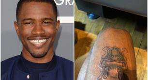 Frank Ocean se hace un tatuaje gay del creador de 'Los Simpson' Matt Groening